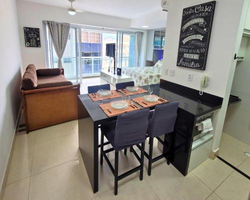 Pompeia Apartment | Book Santos Unlimited 1216 - Vista Lateral do Mar
