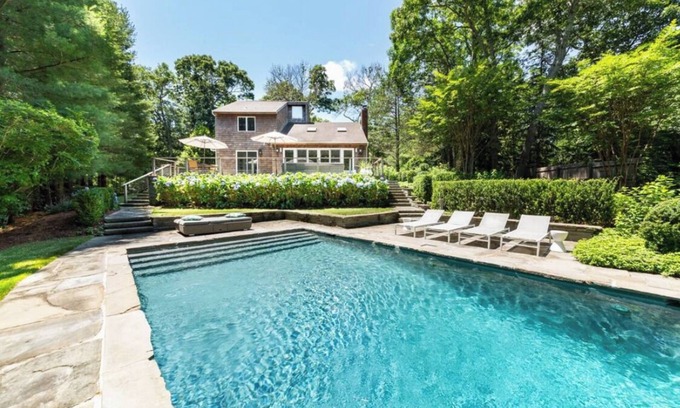 East Hampton House | Book your cozy Holiday East Hampton Getaway -Peloton Bike