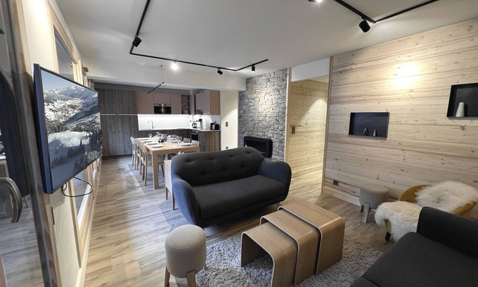 La Clusaz Apartment | Boréal - Apartment 10 pers. 4 * village center