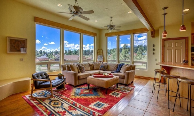 Pagosa Highlands House | Borders National Forest for Great Hikes, Wonderful Views, Luxury