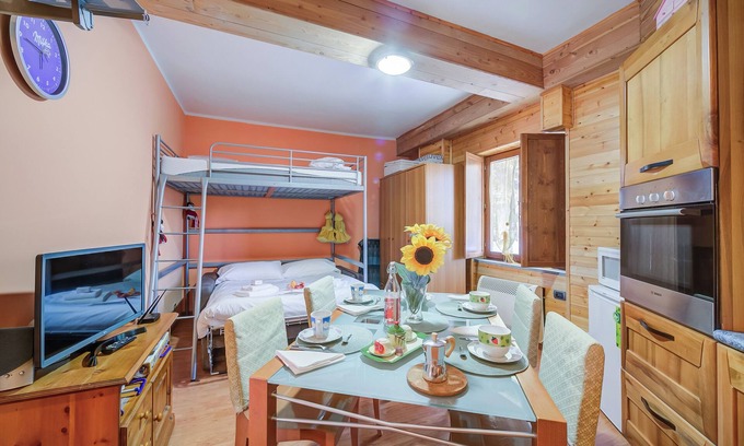 Borgata Sestriere Apartment | Borgata Family Studio Ski In Ski Out 300m, Sestriere, Italy