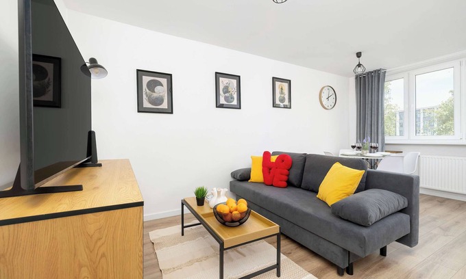 Bielsko-Biala Apartment | Boruty-Spiechowicza 20 | Bielsko-Biała | Bright Apartment | 4 People
