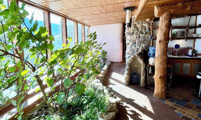 Boulder House | Boulder's Only Earthship~Handcrafted, Non-toxic, Indoor Gardens, Outdoor Hot Tub