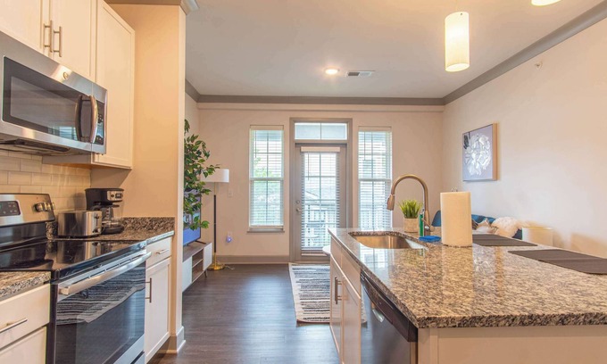 Buechel Apartment | Boulevard Stays Comfy 1BR Haven Pool, Free Parking & Cozy Details
