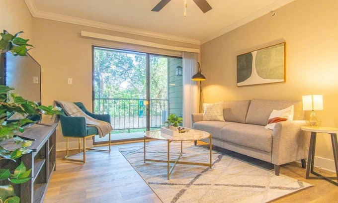 North Arlington Apartment | Boulevard Stays Luxury 1BR King Suite Parking Pool