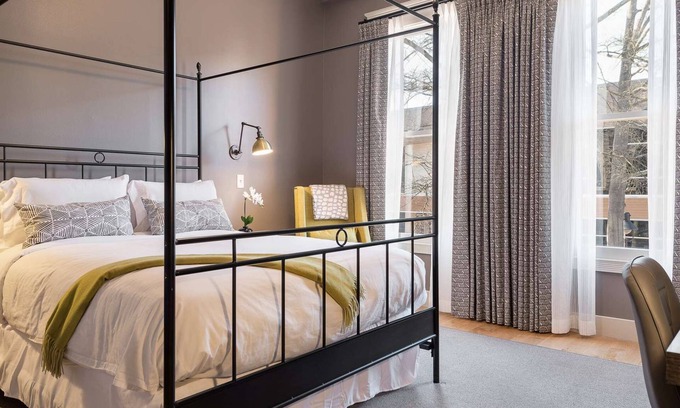 North Downtown Hotel | Boutique MicroHotel Room on Downtown Mall: The Townsman: Poe Room