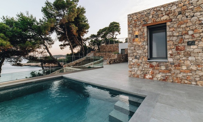 Votsi Villa | Boutique villa with private pool in Alonissos island, Greece. Stunning sea view.