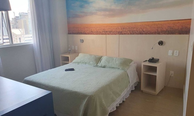 Alphaville Industrial Hotel | Comfort Suites Flat COM Café, em Frente ao Centro Comercial, com Estac Incluso