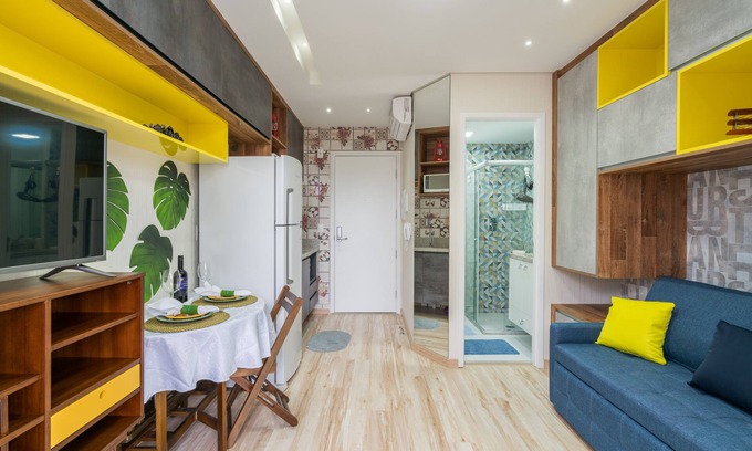 Central Zone Apartment | Loft-studiun center of Sao Paulo Luz metro station