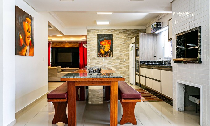 Governador Celso Ramos House | Magnificent house, new and with all comfort and safety