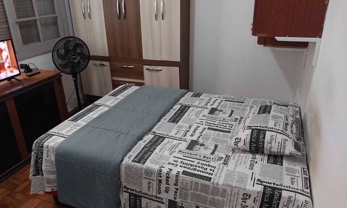 Jardim Bela Vista Apartment | Quarto com banheiro individual