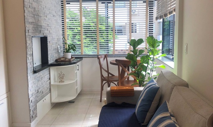 Jurere Internacional Apartment | Apartamento Aconchegante no Open Shopping de Jurerê Internacional