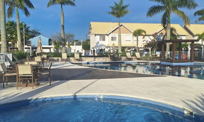 Morro das Pedras House | HOUSE with Comfort, Leisure and Security - Resort Condominium in Florianópolis-SC.