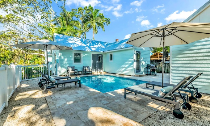 River District House | Bradenton Oasis with Pool, Guest Studio and Near Beaches
