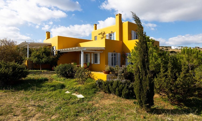 Paros Villa | Bralos Villa - Paros - Near Naousa, spectacular sea views, 2 bedrooms, privacy