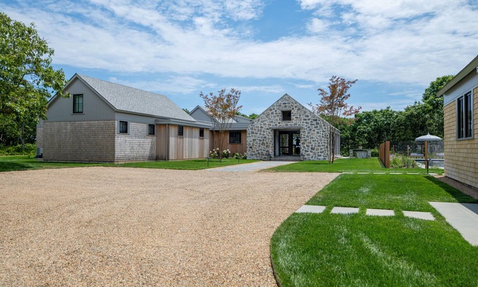 West Tisbury House | Brand New 5 Bedroom Compound With Pool and Guest House!