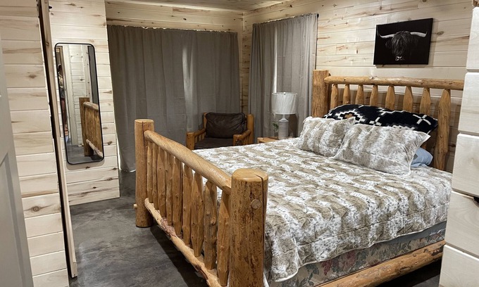 Island Park Cabin | Brand new Cabin! Hot tub, fire pit, large porch, space for families, views.