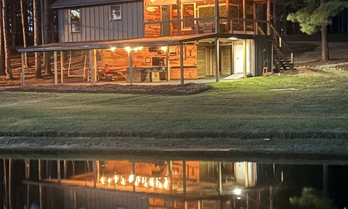 Pelahatchie Cabin | Brand New Cabin overlooking lake with great fishing!