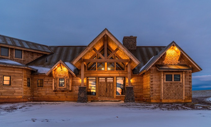 Belt Cabin | Brand New Cabin with Hot Tub on 800-acre Guest Ranch