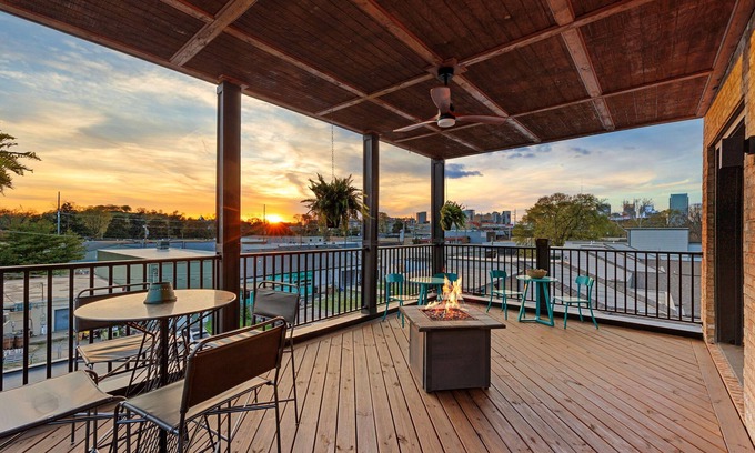 Chestnut Hill House | Brand New Downtown Brownstone Oasis with a Rooftop view and Bonus Gameroom