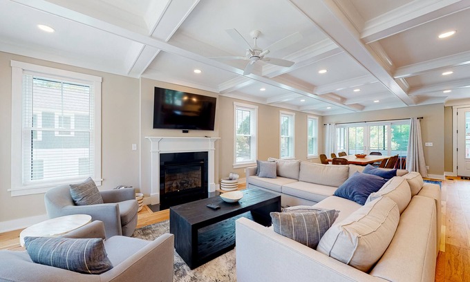 Dodds Addition House | Brand-new home with private pool, hot tub, & dog-friendly yard - close to beach