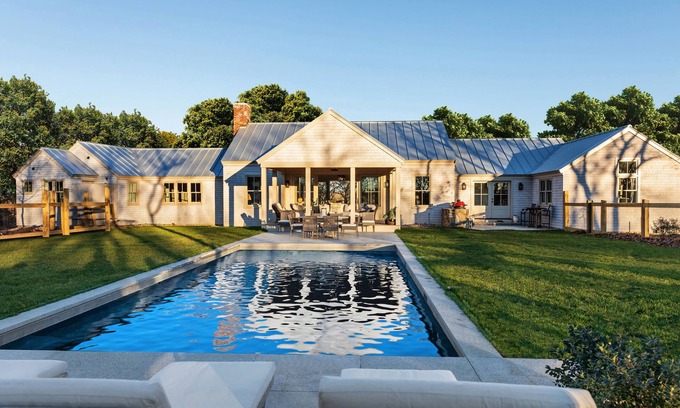 West Tisbury House | Brand New Home with Guest House & Heated Pool!