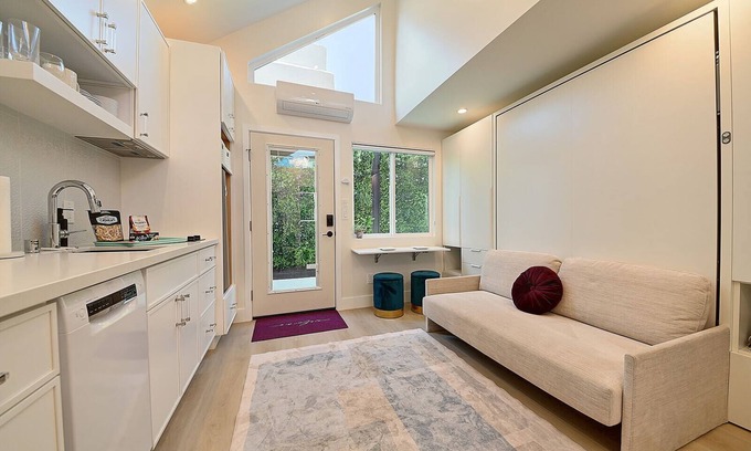 Harbor Apartment | Brand new lux micro studio in serene Alamitos Heights!
