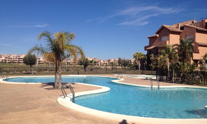 Torre-Pacheco Apartment | Brand New Luxury Frontline Apartment With Golf, Pool & Lake Views