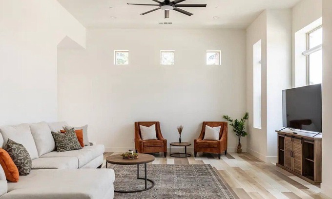 Modesto House | Brand NEW Modern Home Near Hospitals and Downtown