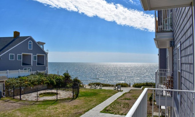 Dennis Port Condo | Brand new Ocean View Condo with private balcony, steps from the beach!