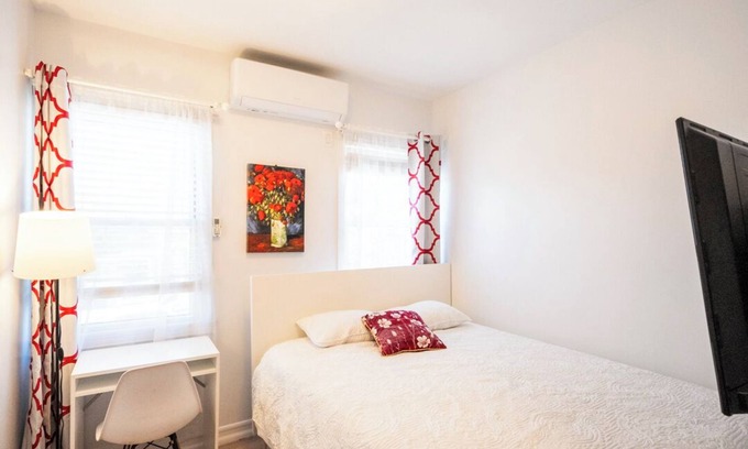 Queens Apartment | Brand New! Parking! Laundry/Kitchenette! Main St!