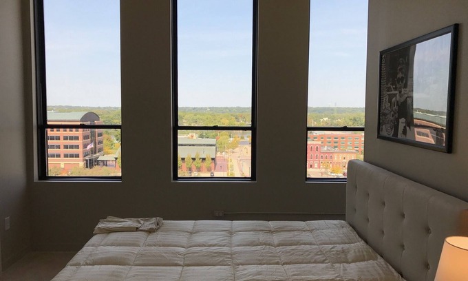 Moline Apartment | Brand new, stellar views, hip space in true downtown urban living!