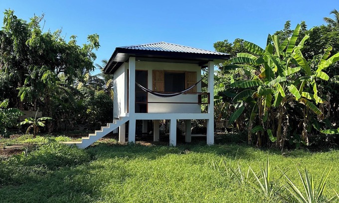 Corn Island House | Brand new stylish and unique cabana set by the white sand and turquoise sea