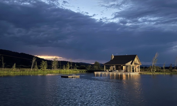 Thayne Cabin | Brand New Two Bedroom Cabin-Private Lake-Direct Access to Salt River