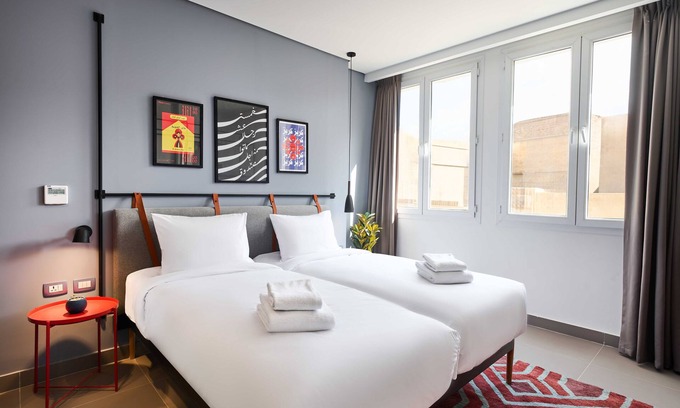Downtown Cairo Apartment | Brassbell l Contemporary Studio in D-Cairo H-310n