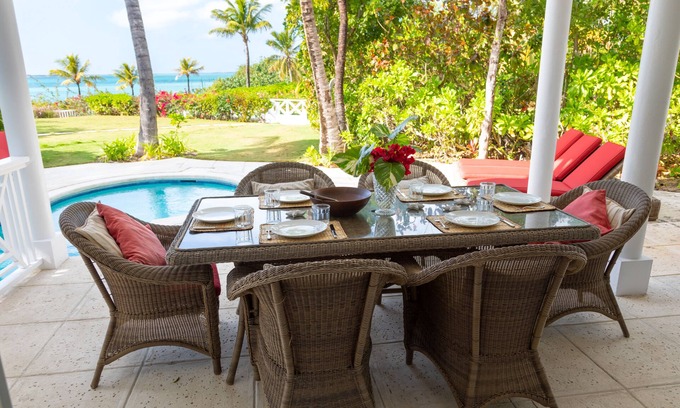 Dunmore Town House | BREATHTAKING : on water front with panoramic views + pool + dock