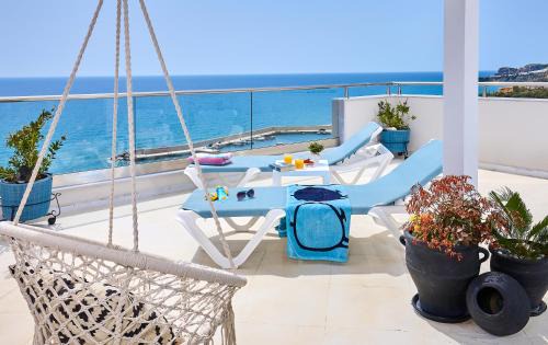 Kastri Apartment | Breathtaking sea view flat in south Crete