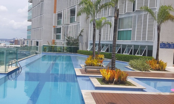 Dois de Julho Apartment | Breathtaking view to Todos os Santos bay