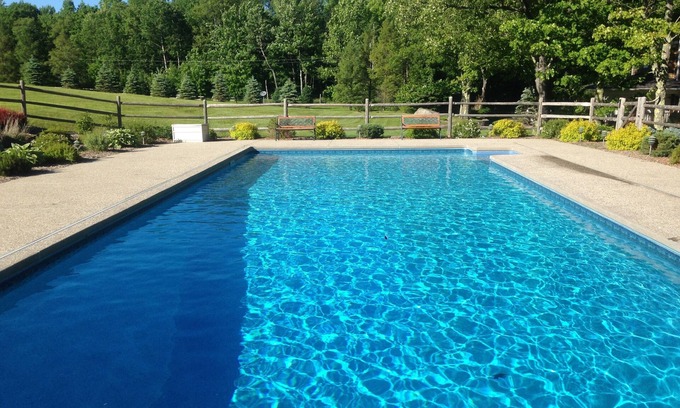 Fleischmanns House | Breathtaking views on Private Estate with Heated 50 foot Salt Water Pool