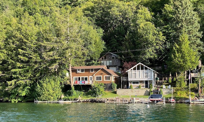 Town of Putnam House | Breathtaking views from charming lakefront home on beautiful Lake George