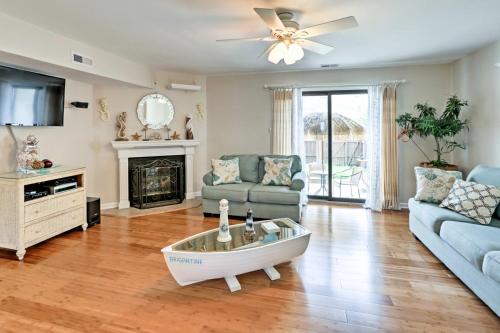 Southend House | Brigantine Townhome Near Beaches and AC Casinos