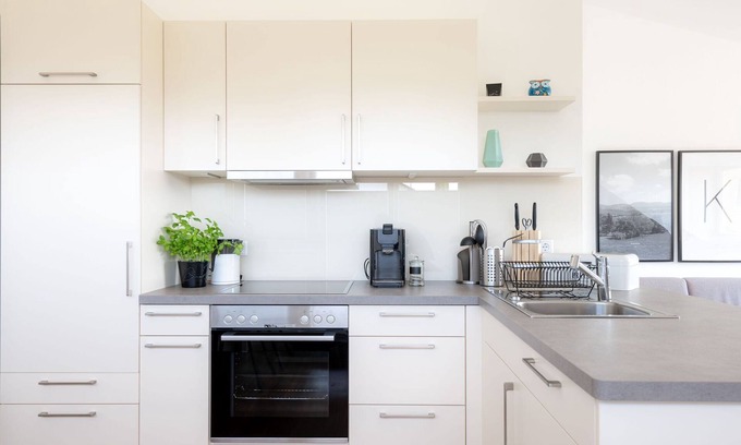 Klettgau Apartment | Bright 2-room vacation apartment with patio, 58m², for 2 to max. 4 people