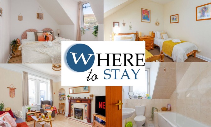 Galashiels Apartment | Bright 2bed apartment in Galashiels City Centre