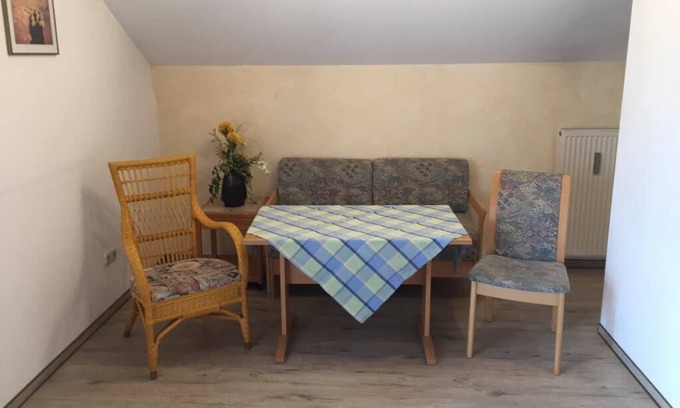 Bad Griesbach im Rottal Apartment | Bright apartment (40 sqm) for up to 3 people with furnished balcony