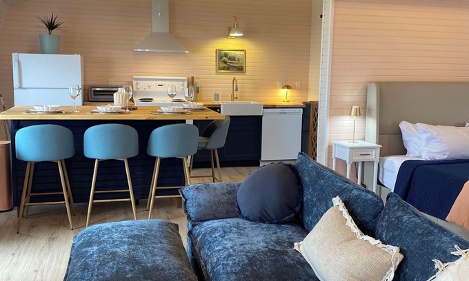 Cape Saint Marys Apartment | Bright and Airy Ocean View Loft. A few minutes walk to Mavillette beach.