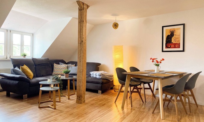 Quedlinburg Apartment | Bright and central apartment with 2 bedrooms, 100 m² living space
