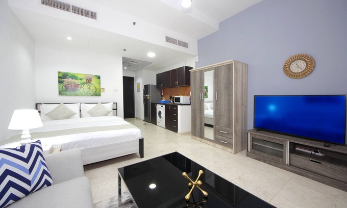 Jumeirah Village Apartment | BRIGHT AND LOVELY FULLY FURNISHED STUDIO IN JVC