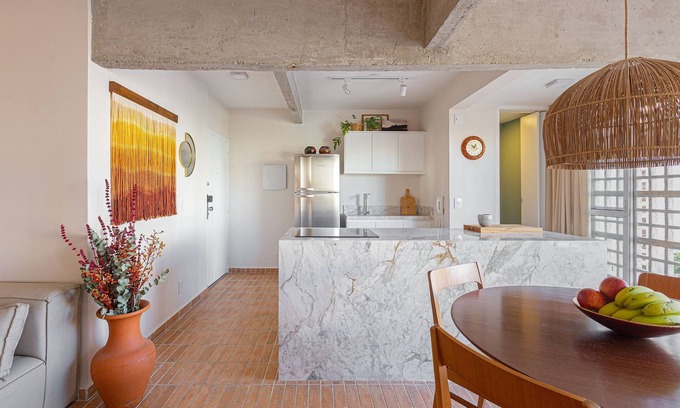 Jardins Apartment | Bright Boho Chic with a Stunning View in Jardins