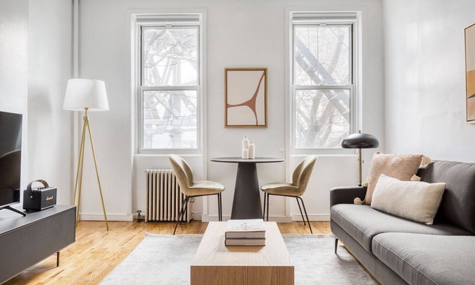 Carroll Gardens Apartment | Bright Carroll Gardens 1BR w/W/D, near WF & Waterfront, by Blueground