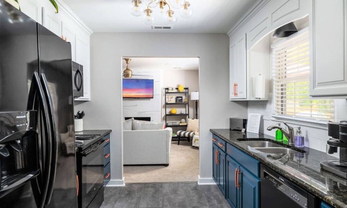 High Point House | Bright, colorful home near Market & HPU